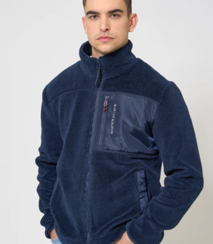 CHAQUETA BORREGUITO BATELA AZUL 1