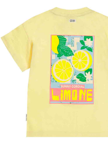 CAMISETA AMARILLA MANGA CORTA NIÑA TUMBLE´N DRY 1