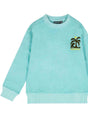 SUDADERA AZUL TURQUESA NIÑO TUMBLE´N DRY 1