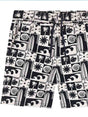 BERMUDA NEGRA ESTAMPADA NIÑO TUMBLE´N DRY 1
