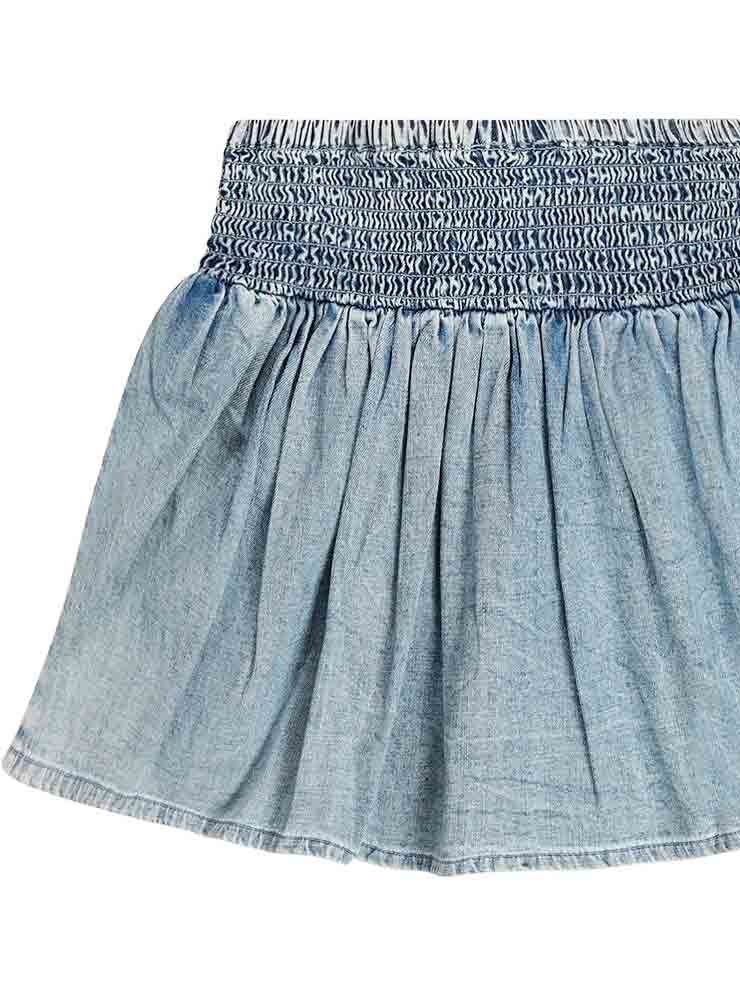 MINIFALDA VAQUERA AZUL CON SHORT NIÑA TUMBLE´N DRY 1