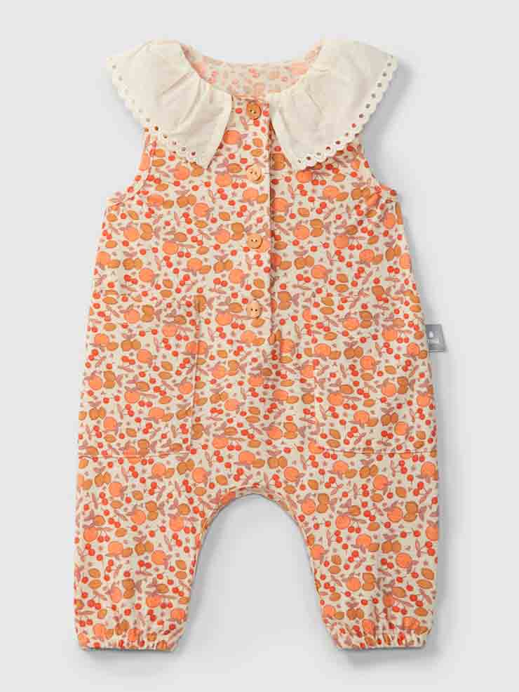 MONO ESTAMPADO FLORES BEBE NIÑA SNUG 1