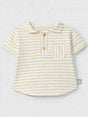 CAMISETA RAYAS MANGA CORTA BEBÉ NIÑO SNUG 1