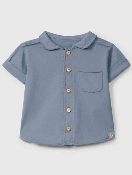 CAMISETA AZULONA MANGA CORTA BEBÉ NIÑO SNUG 1