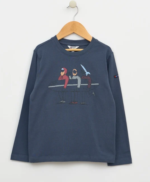 CAMISETA BATELA INFANTIL SURFEROS 1