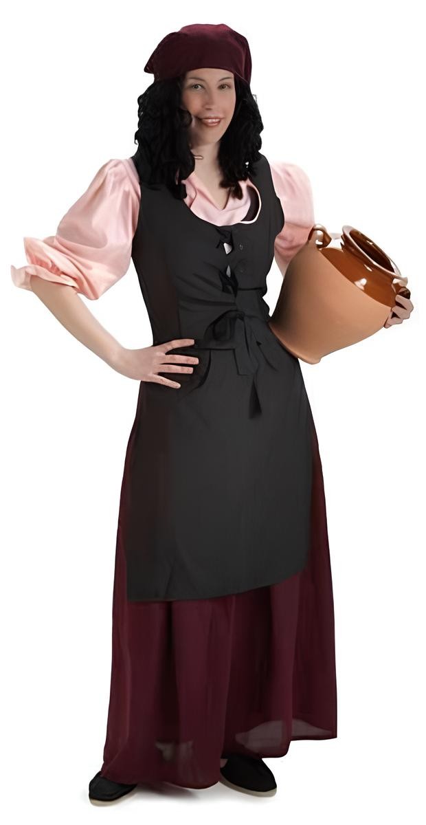 Disfraz Mesonera Medieval Adulto Mujer 1
