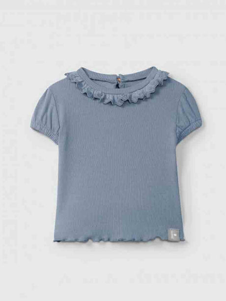 CAMISETA AZULONA MANGA CORTA BEBÉ NIÑA SNUG 1
