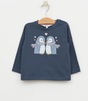 CAMISETA BATELA BEBE PINGUINO 1