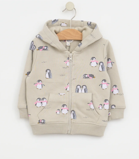 SUDADERA BATELA BEBE PINGUINO 1