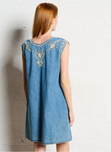 MAISON HOTEL VESTIDO CORTO TEJANO SYLVIE ARIZONA