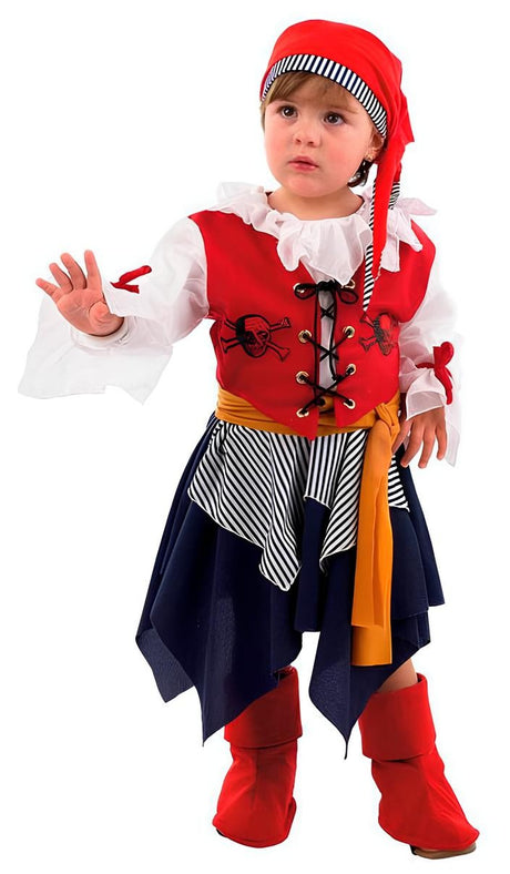 Disfraz Pirata Bucanera Infantil Niña 1