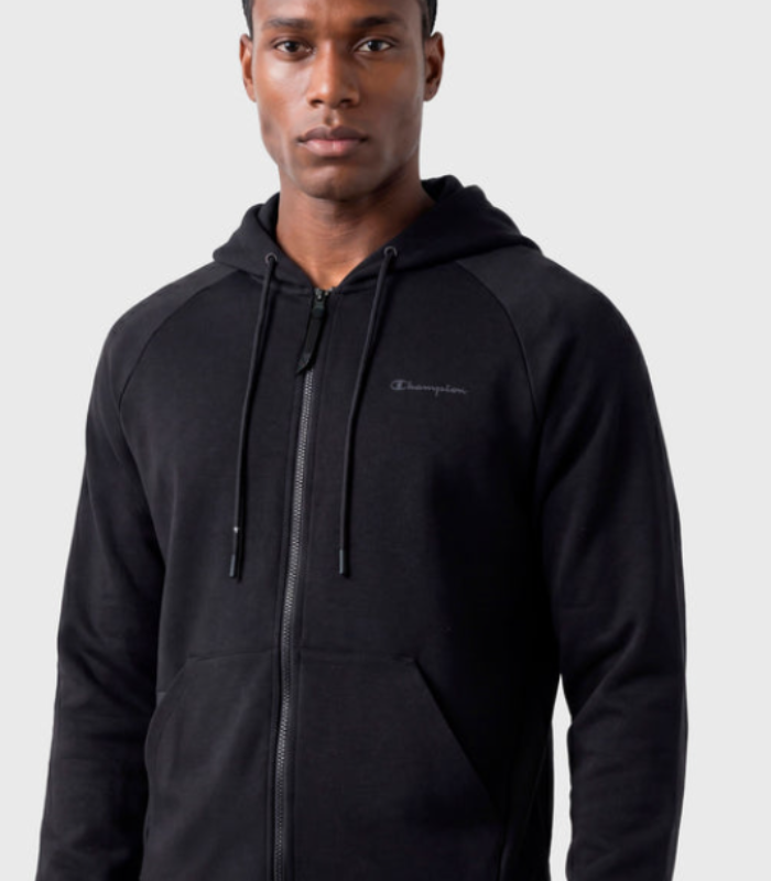 SUDADERA CHAMPION INTERLOCK NEGRO 1