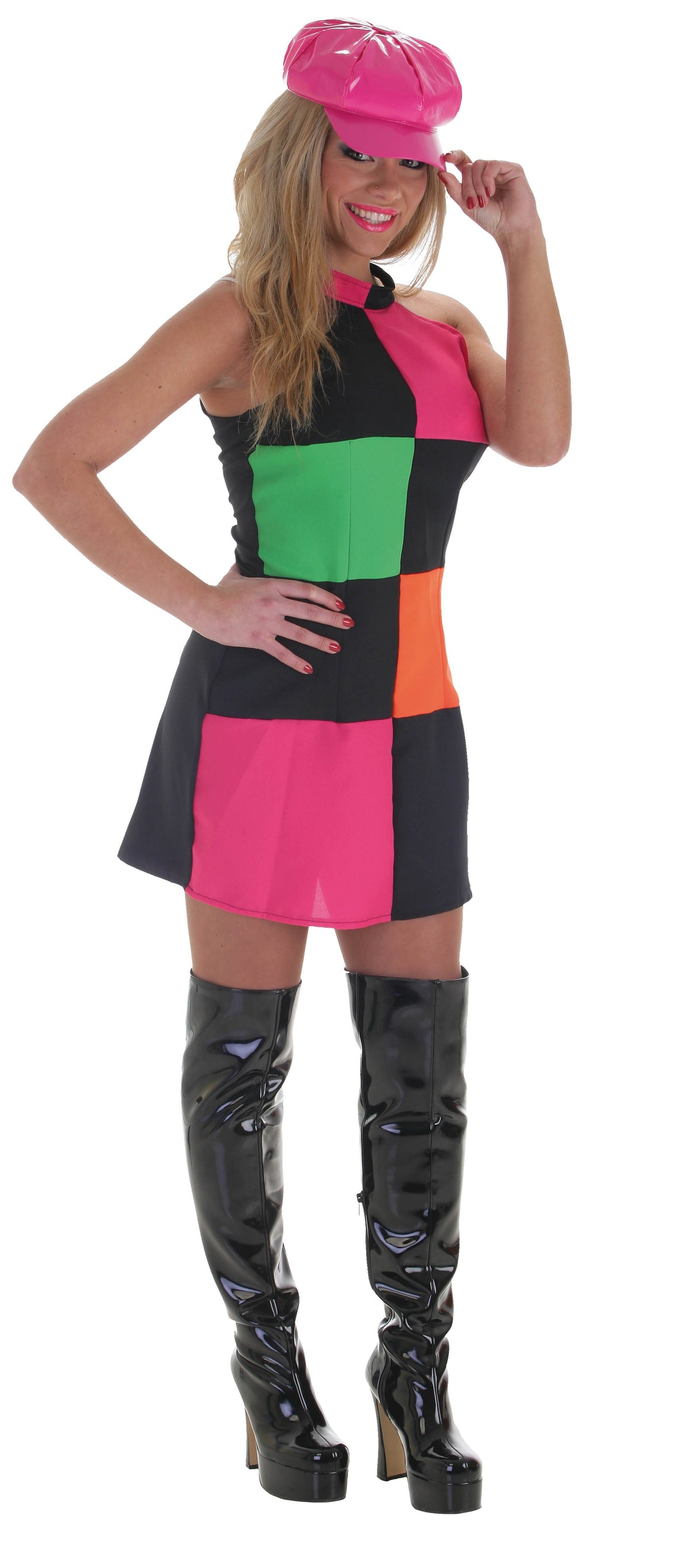 Disfraz yeye años 80 Adulto Mujer 1