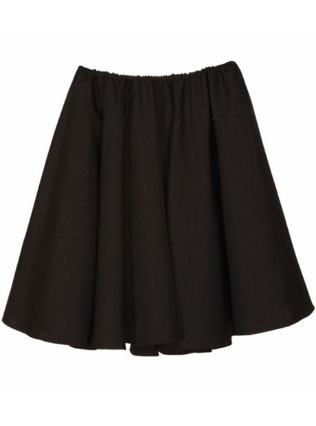 Falda rockabilly negra Adulto 2
