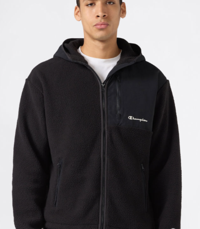 CHAQUETA POLAR CHAMPION NEGRO 1