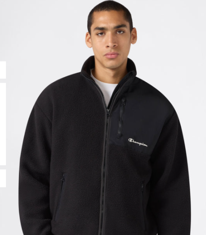 CHAQUETA POLAR CHAMPION NEGRO 1