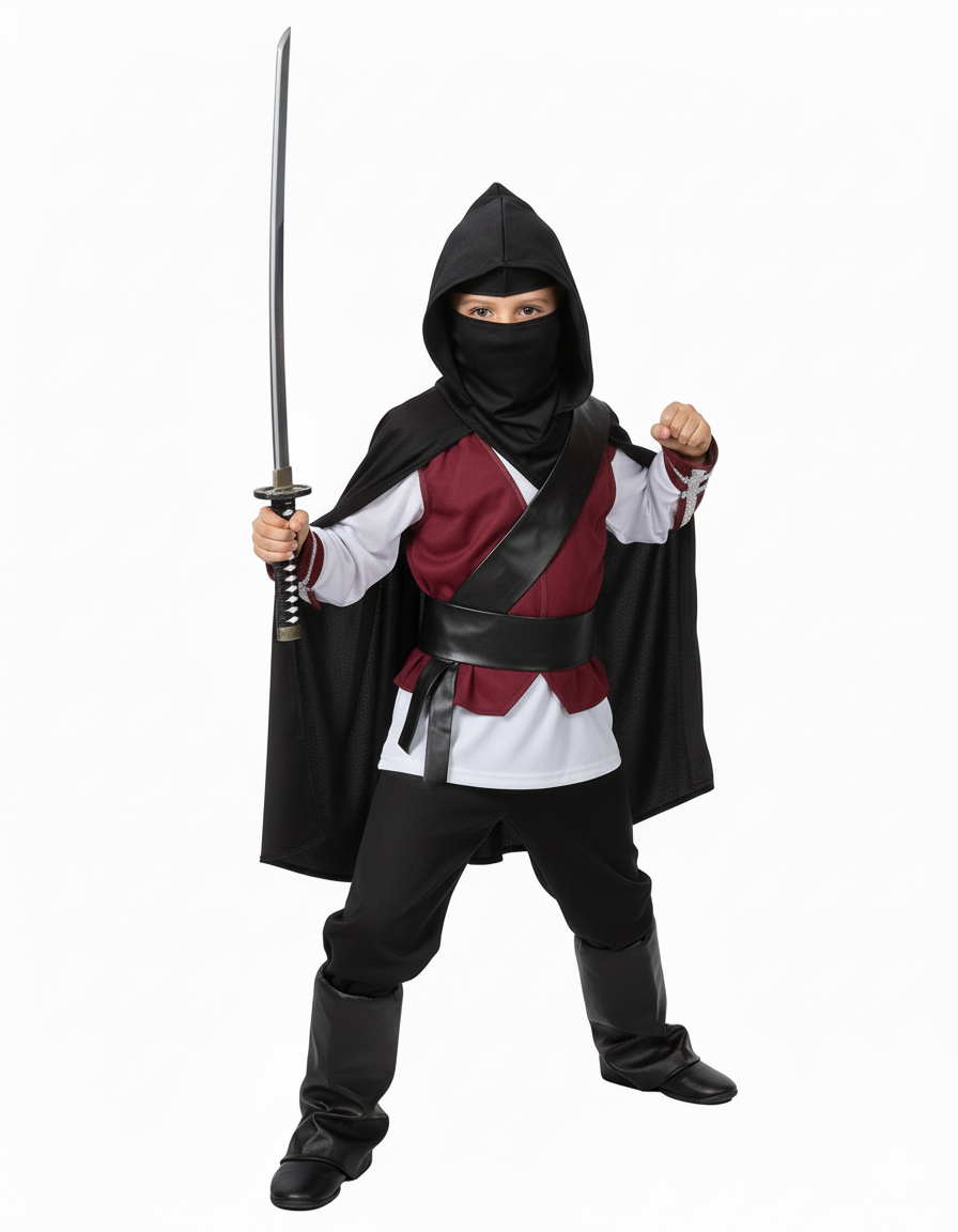Disfraz de Medieval, Héroe Rojo, Aguila Roja Infantil 1
