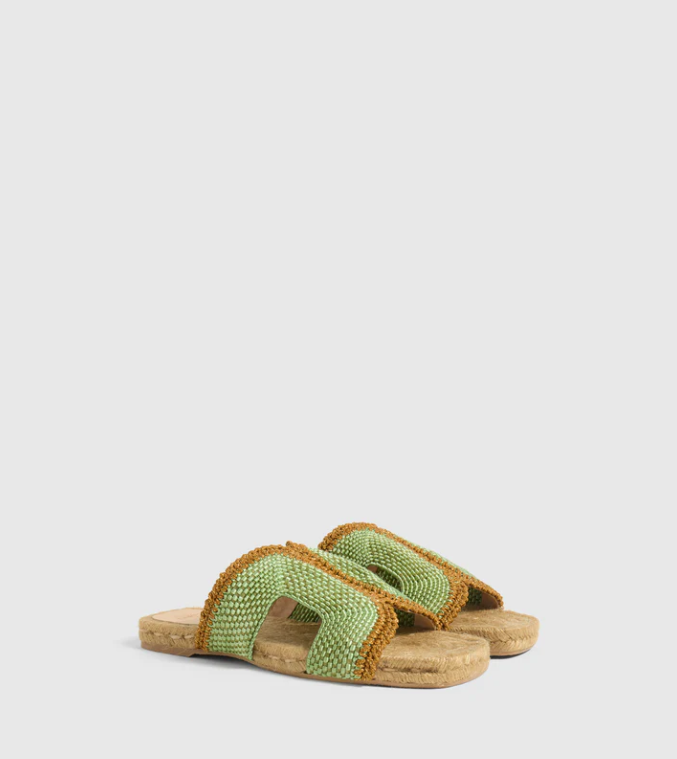 ALPARGATA VERDE PURA CASTAÑER 1