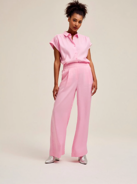 PANTALON ANCHO ROSA CKS 1