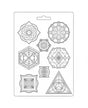 Molde tamaño A4 ALCHEMY Simbolos 1