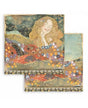 PAPEL SCRAP Stamperia KLIMT El Friso de Beethoven 834 1