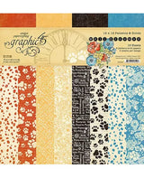 Colección 30x30 GRAPHIC 45 Well Groomed Patterns 1