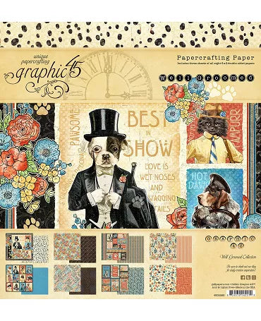 Colección 20x20 GRAPHIC 45 Well Groomed 1