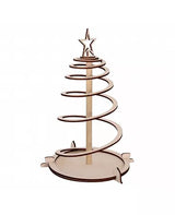 Madera Soporte ÁRBOL NAVIDAD ESPIRAL 53X36cm 1
