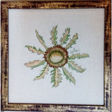 Eguzkilore bordado 30x30 cms 1