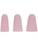 SET 3 PROTECTORES PARA DEDOS DE SILICONA Rosa 2