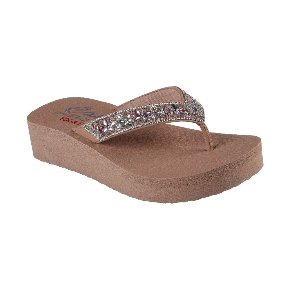 SKECHERS 119642 Sandalia CAMEL 1
