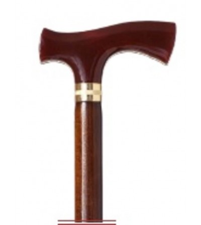 Bastón de madera de Haya con Puño Concha 1