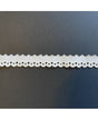PUNTILLA Algodón Cenefa Circulos Beig 15mm 1