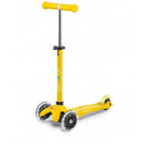 Patinete mini-micro deluxe led amarillo 1