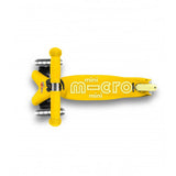 Patinete mini-micro deluxe led amarillo 2