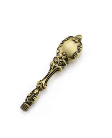 Lacre mango sello metal oro antiguo 1