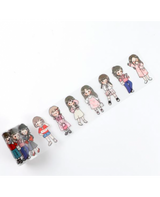 Washi Tape transparente muñecas 4 1