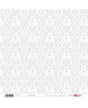 PAPEL SCRAP DAMASCO - RAYAS DIAGONAL Gris 1