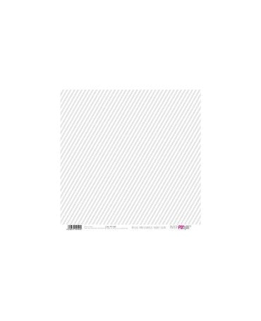 PAPEL SCRAP DAMASCO - RAYAS DIAGONAL Gris 2