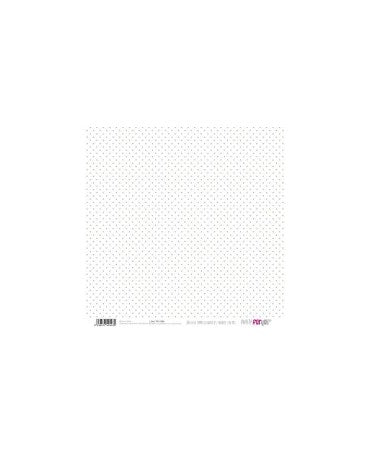 PAPEL SCRAP PUNTOS MINI - RAYAS VERTICALES Marrón 1