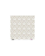 PAPEL SCRAP DAMASCO - RAYAS DIAGONAL Marrón 2