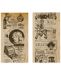 Washi Tape TEXTO - DIBUJO ANTIGUO 5cm 1