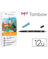 Set Rotulador TOMBOW Dual Brush PASTEL 12ud 1