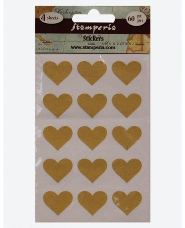Stickers STAMPERIA Corazones 60ud 1