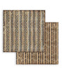 PAPEL SCRAP Stamperia SAVANA Textura Étnica 864 1