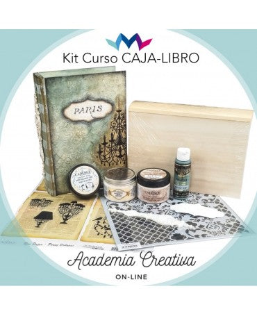 Kit Caja Libro + Vídeo Tutorial ACADEMIA CREATIVA MONTEJO 1