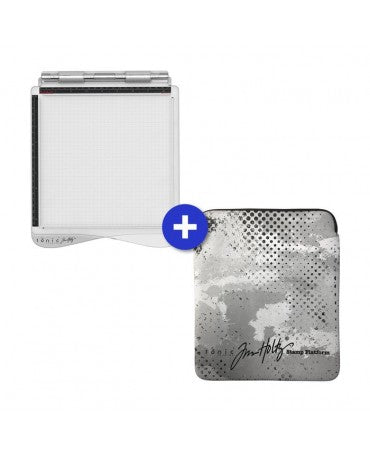 BASE DE ESTAMPACIÓN Tim Holtz Combinación de Plataforma y Funda Protectora 1