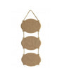 Madera COLGADOR 3 CARTELES DM Montejo 34X14cm 1