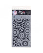 Stencil CIAO BELLA 12,5x20cm Concentric points 1