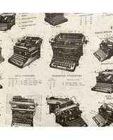 PAPEL ENCUADERNAR ROSSI Typewriters 70x50cm 2 ud 1